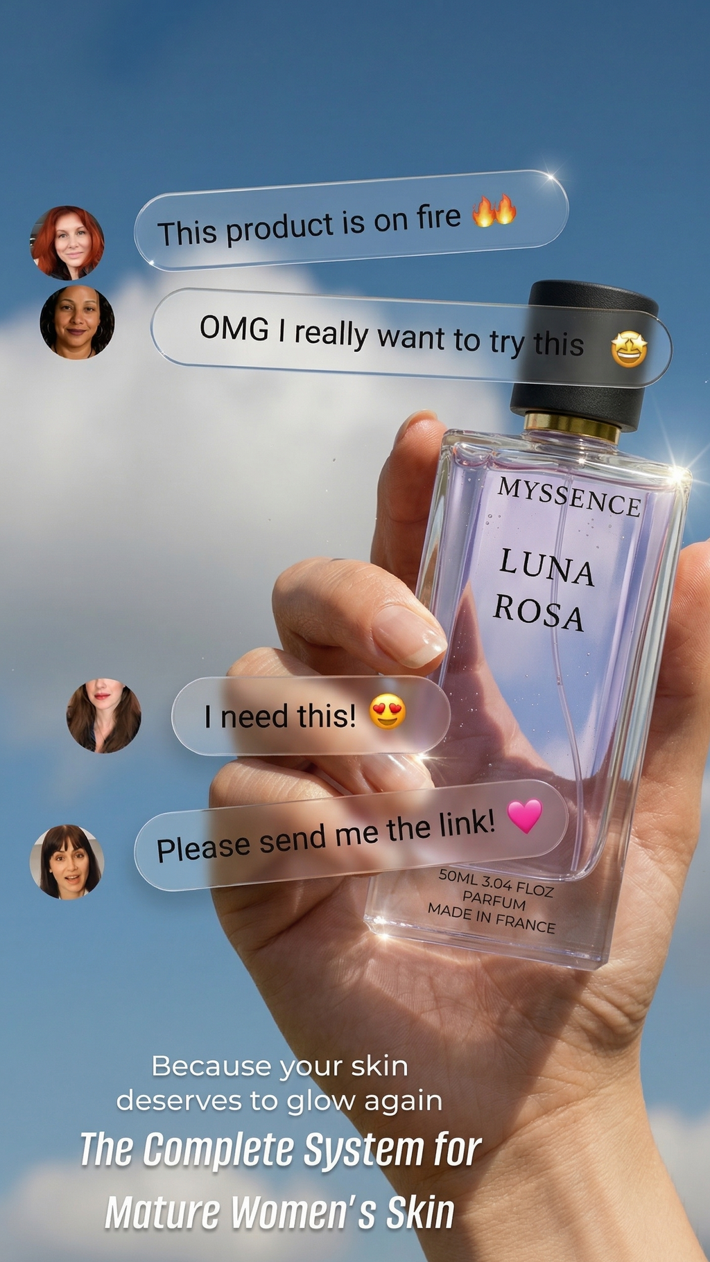 Luna Rosa 100ml – Long Lasting Luxury Perfume for Women